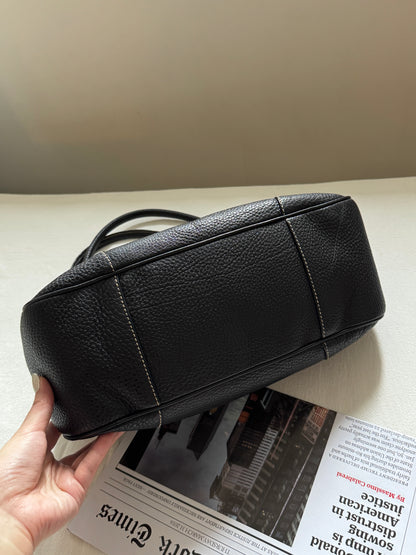 Vintage Prada 黑銀機車hobo bag🏍️