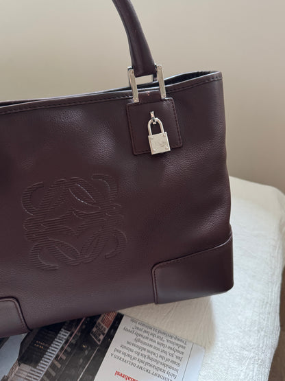 Vintage Loewe 2-way leather bag