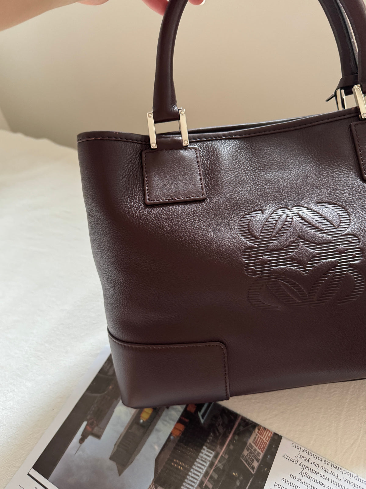 Vintage Loewe 2-way leather bag
