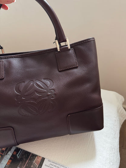 Vintage Loewe 2-way leather bag
