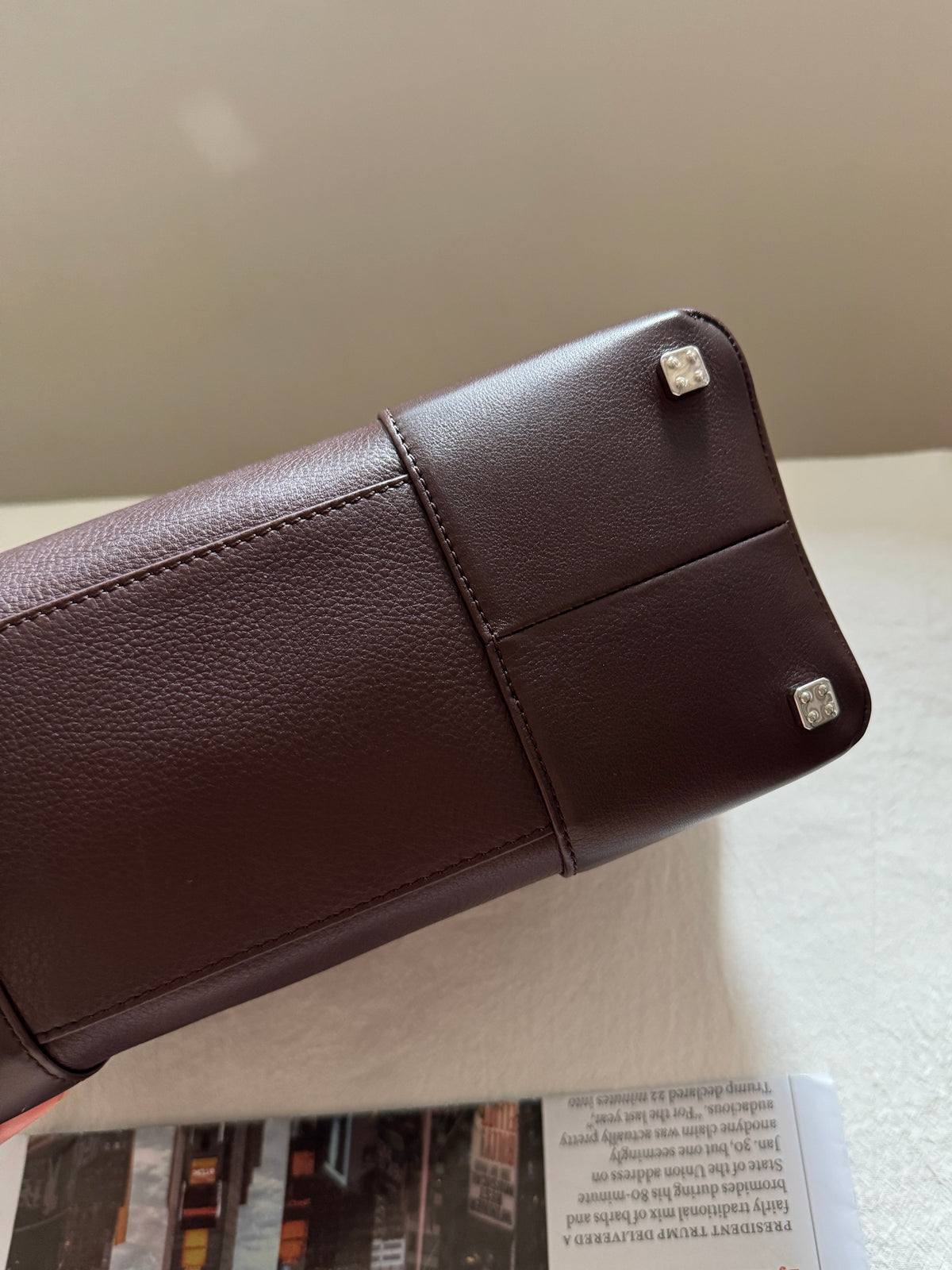 Vintage Loewe 2-way leather bag