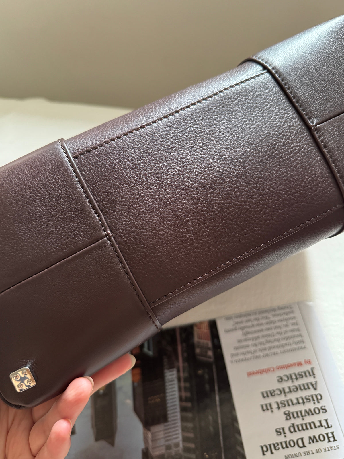 Vintage Loewe 2-way leather bag