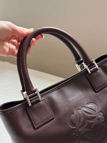 Vintage Loewe 2-way leather bag