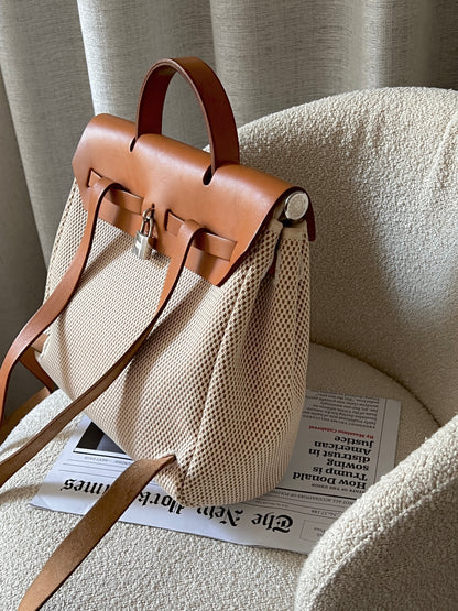 Vintage Hermes herbag backpack 28