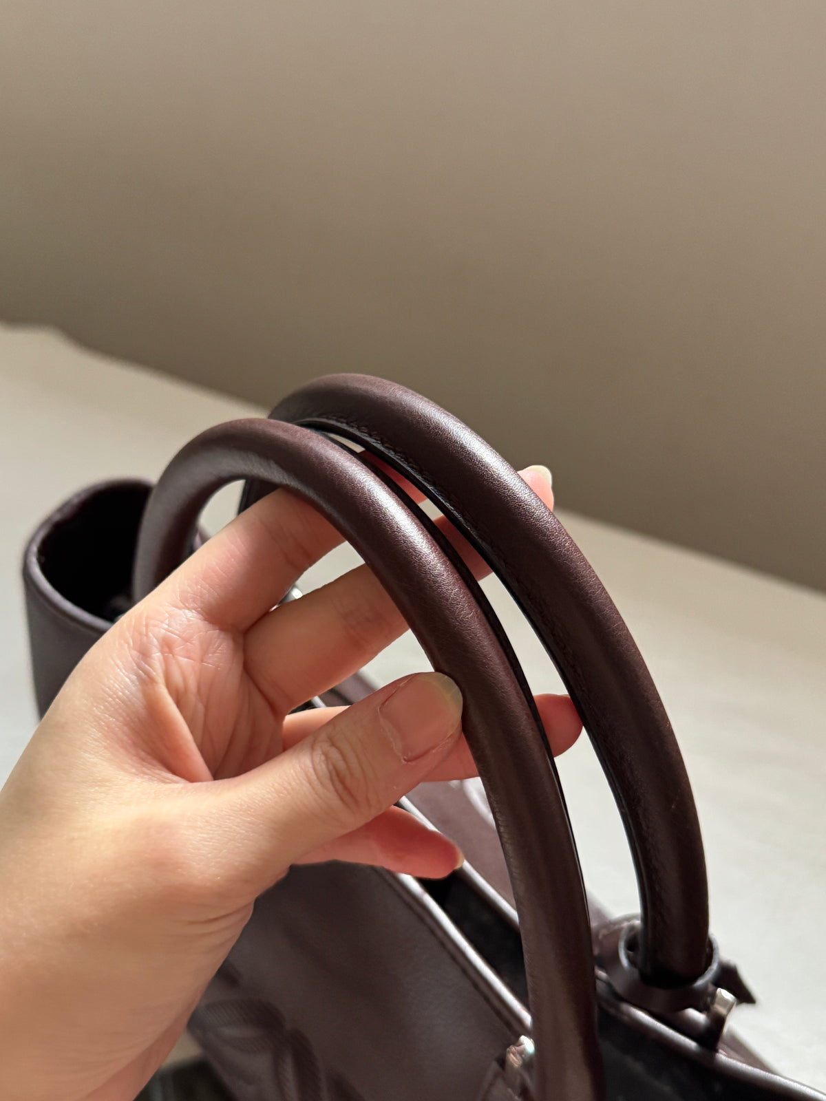 Vintage Loewe 2-way leather bag