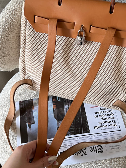 Vintage Hermes herbag backpack 28
