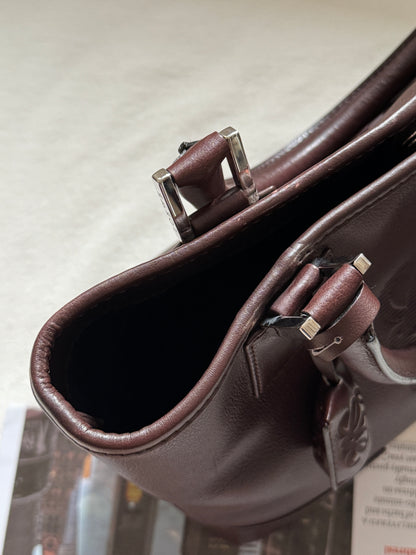 Vintage Loewe 2-way leather bag