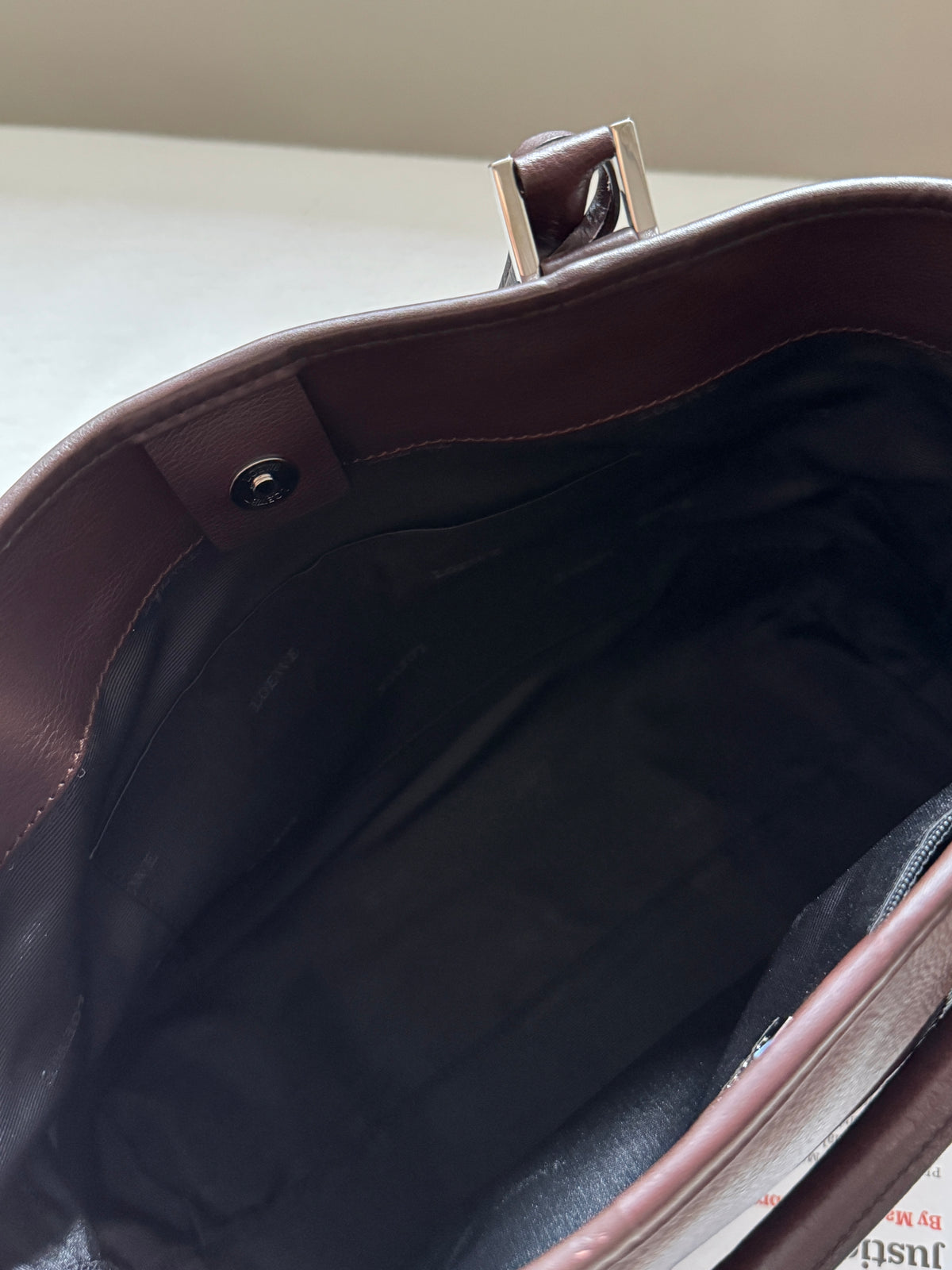 Vintage Loewe 2-way leather bag