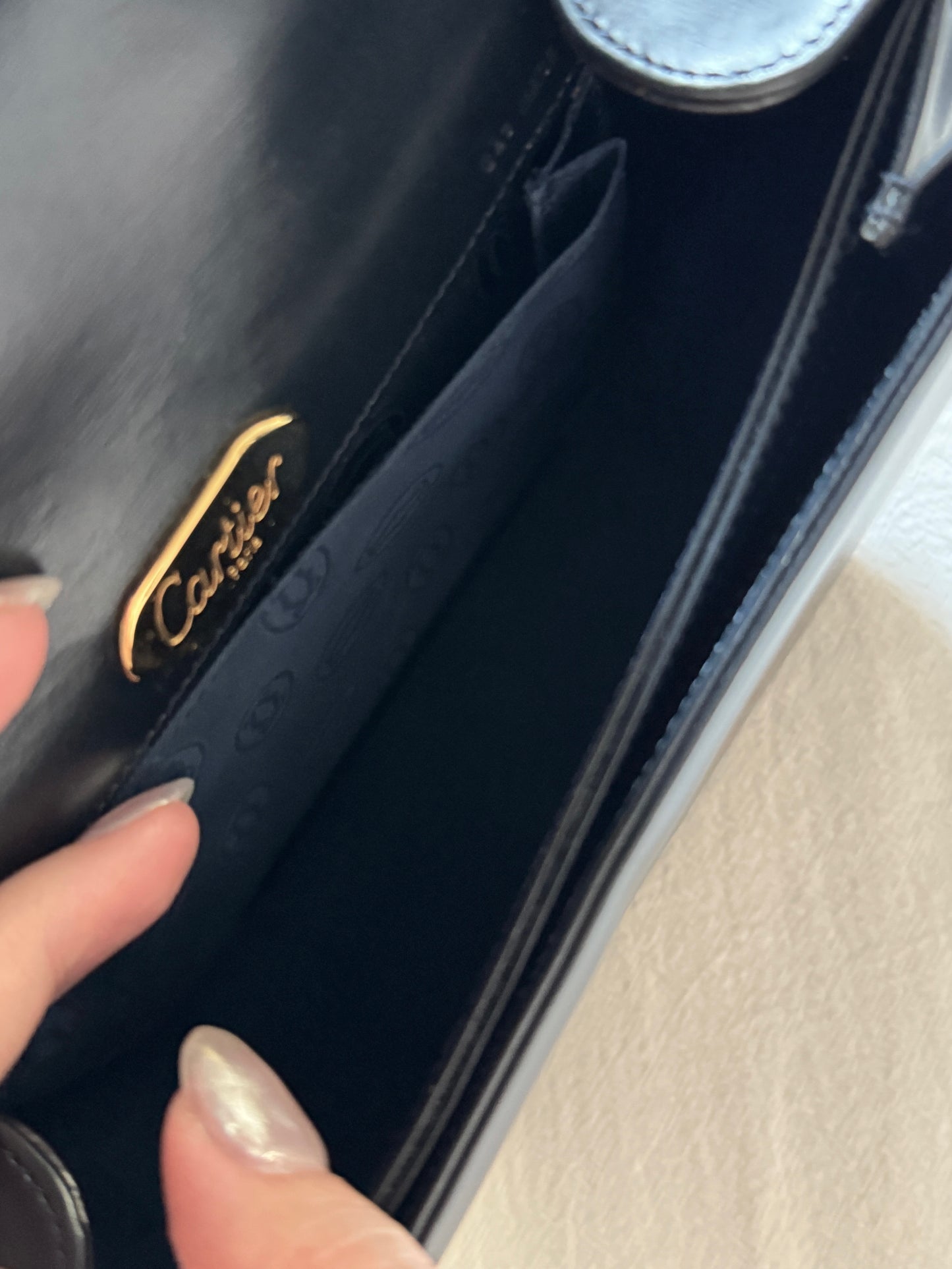 Vintage Cartier 藍寶石2-way💎