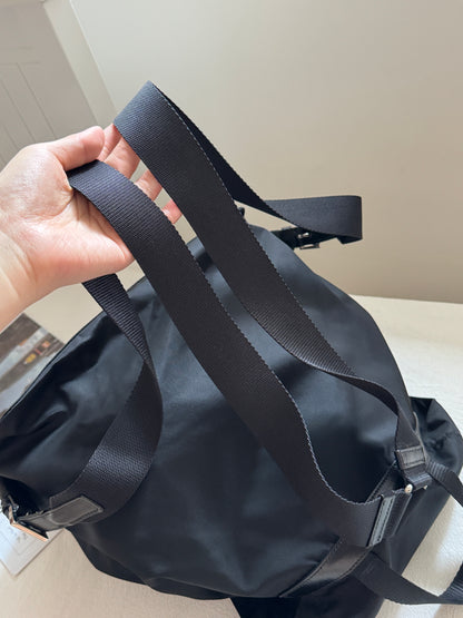 Vintage Prada double pocket backpack🪐