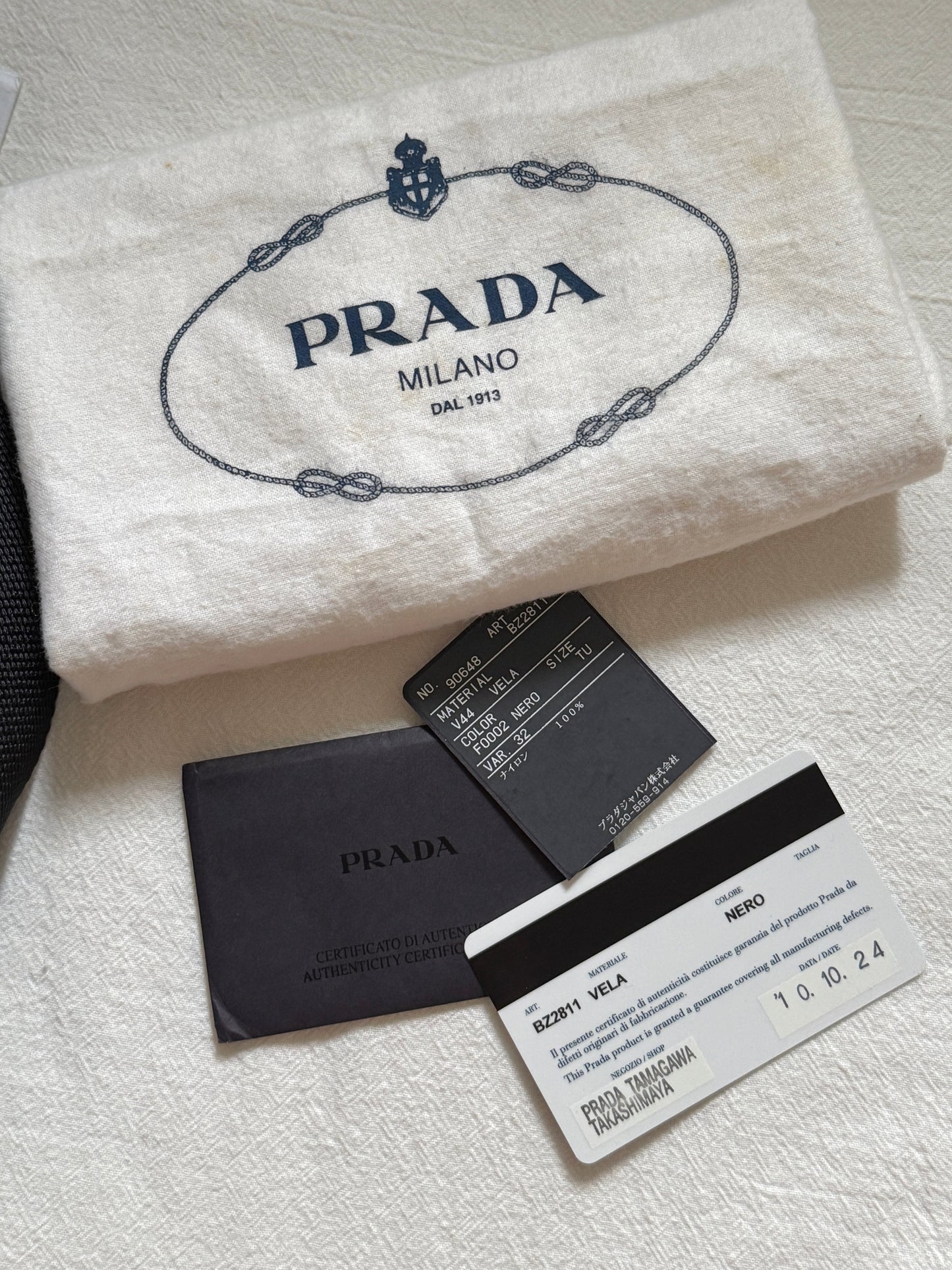 Vintage Prada double pocket backpack🪐