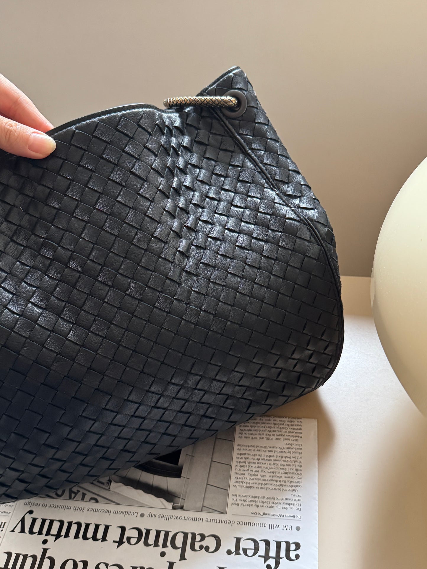 Vintage Bottega Veneta chained hobo🪐