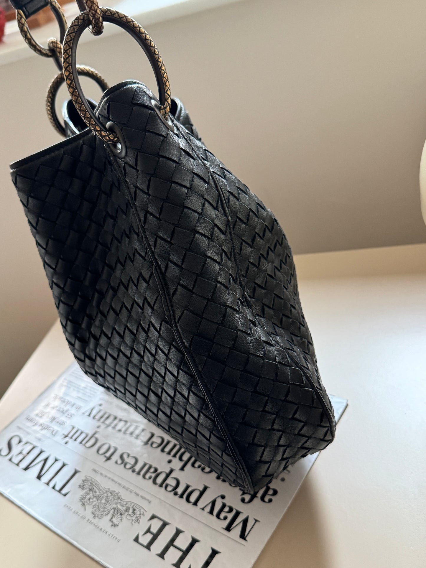 Vintage Bottega Veneta chained hobo🪐