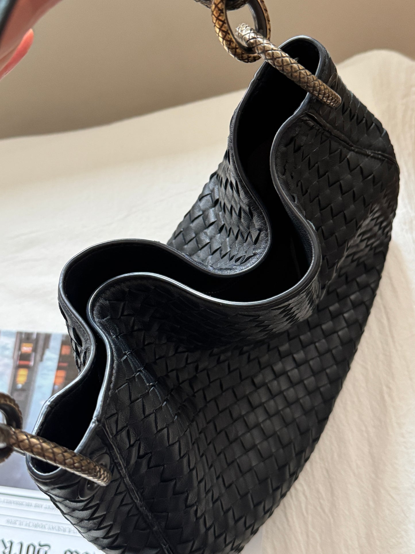 Vintage Bottega Veneta chained hobo🪐