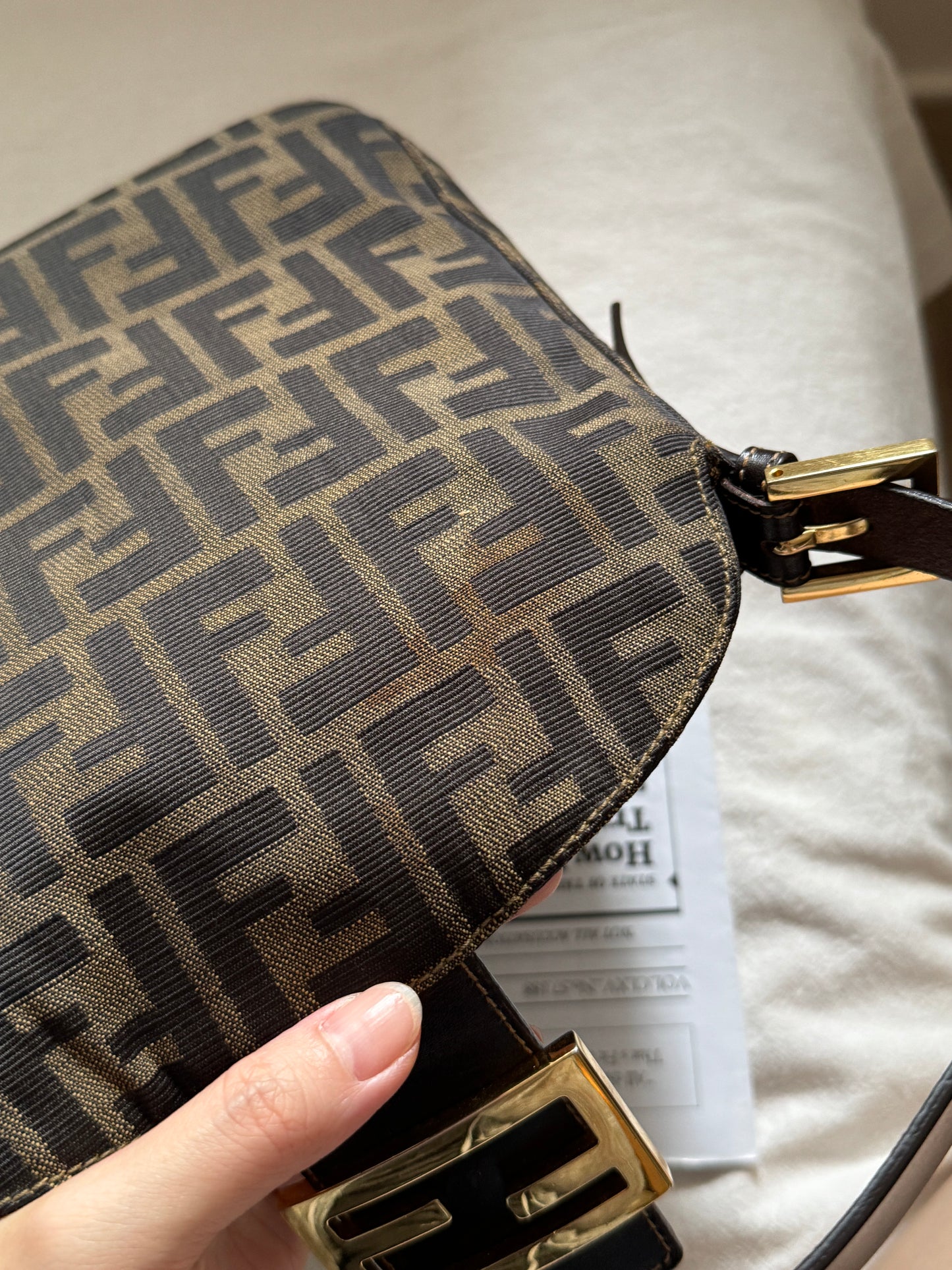 Vintage Fendi zucca baguette 🌞