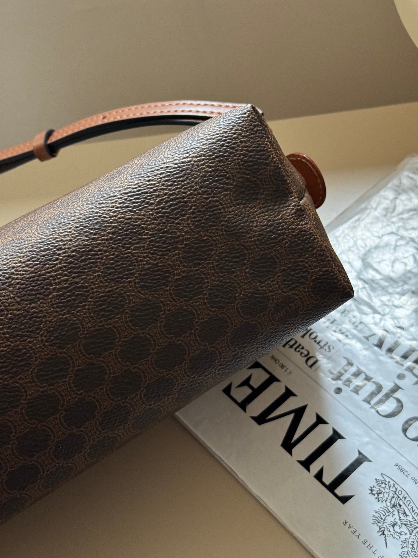 Vintage Celine macadam pouch🪐