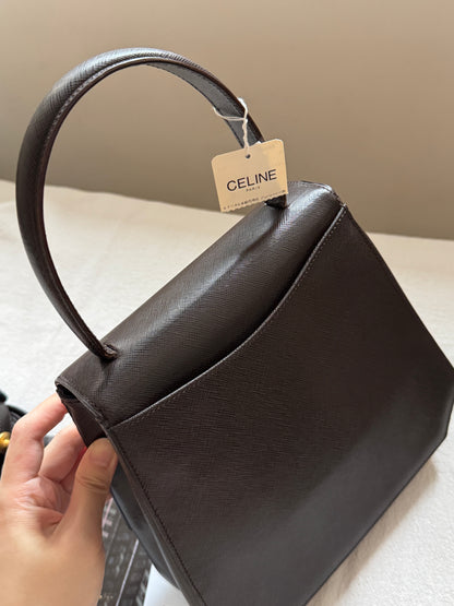 Vintage Celine triomphe 2-way top handle bag🌟