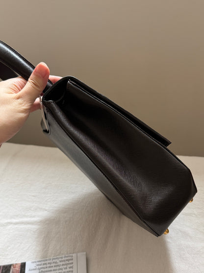 Vintage Celine triomphe 2-way top handle bag🌟