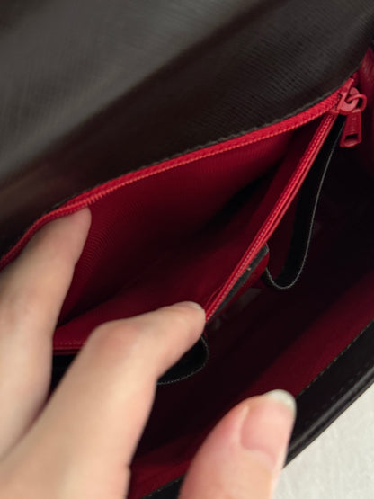 Vintage Celine triomphe 2-way top handle bag🌟