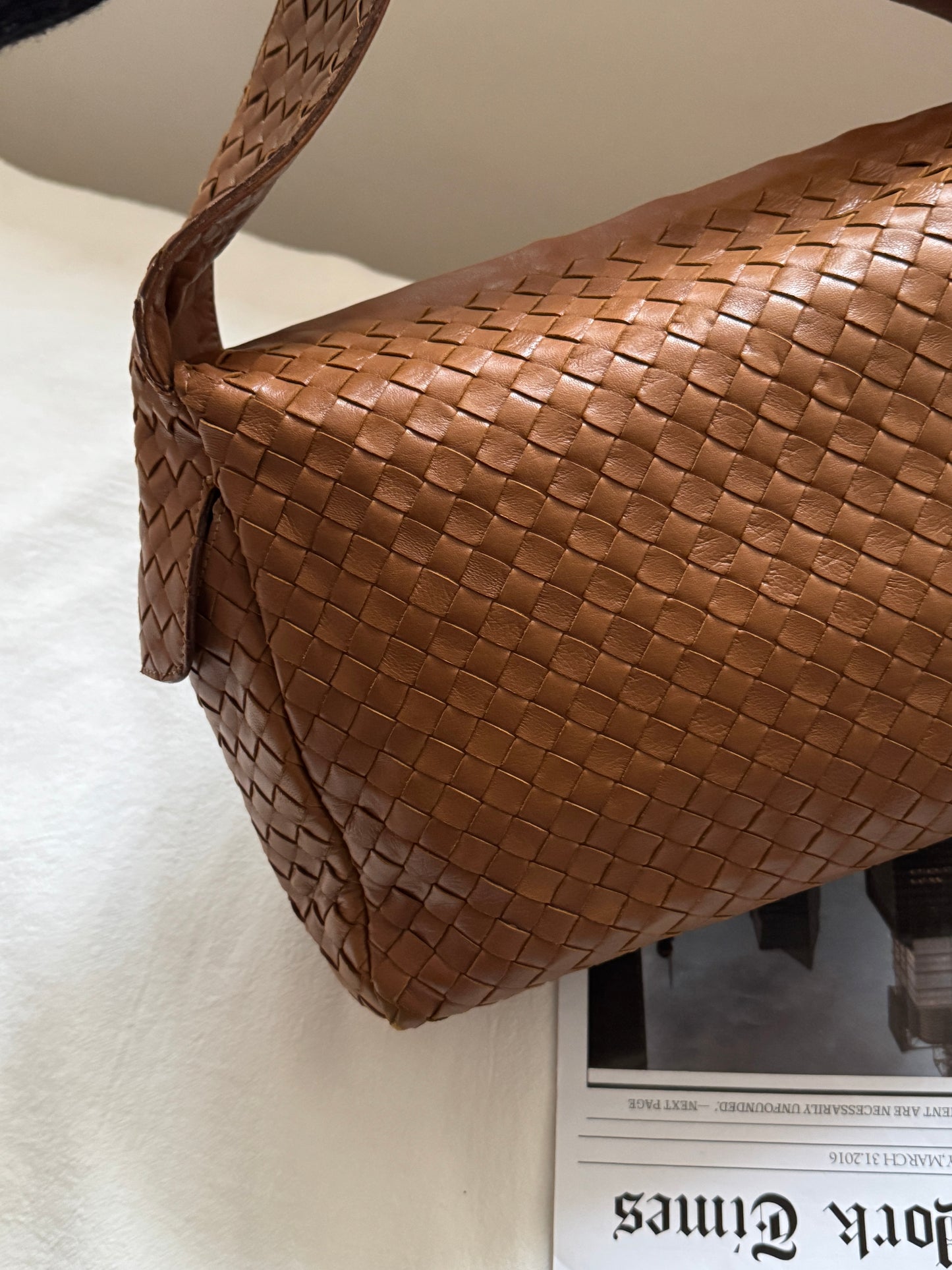 Vintage Bottega Veneta intrecciato double pocket bag🧸