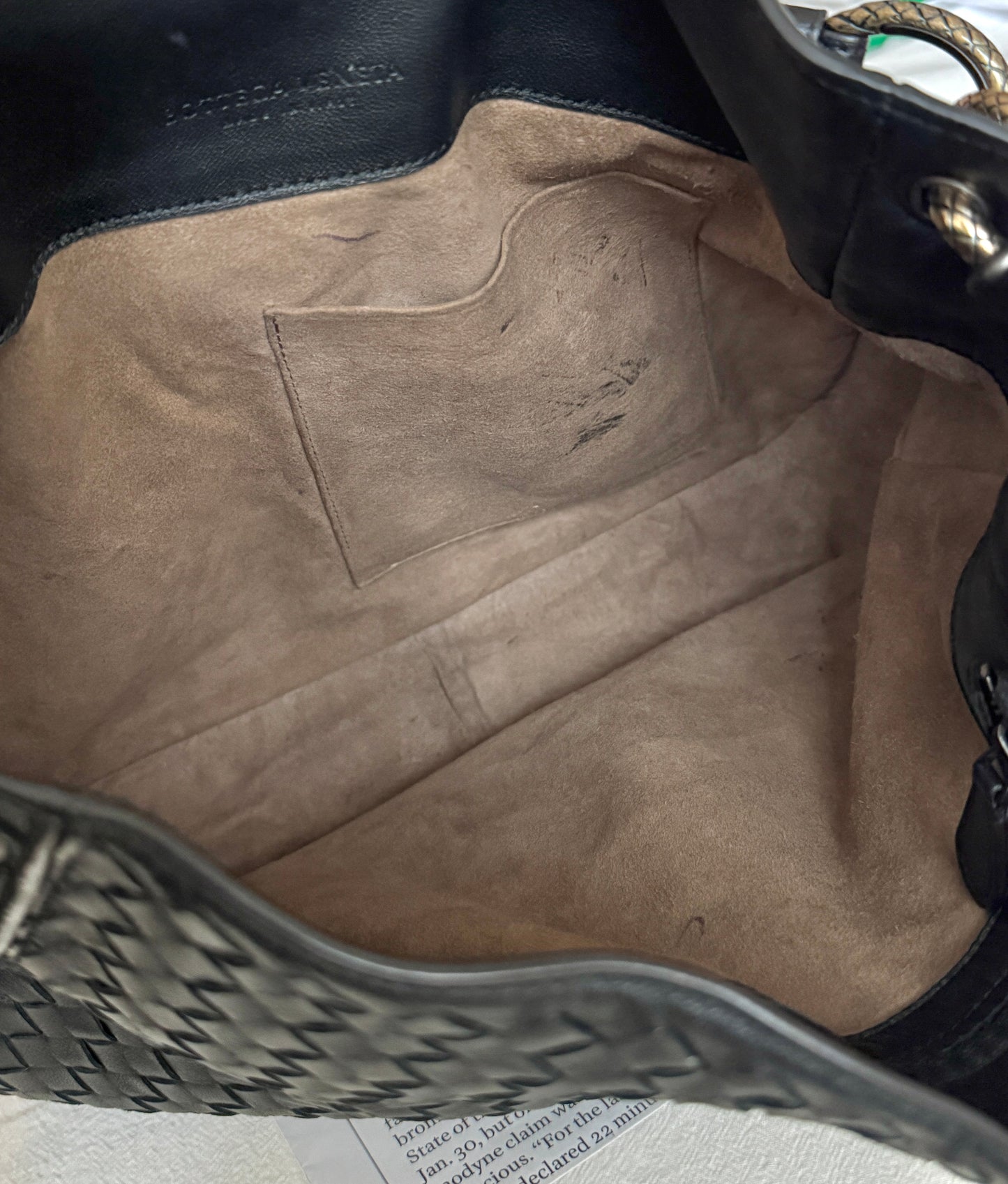 Vintage Bottega Veneta chained hobo🪐