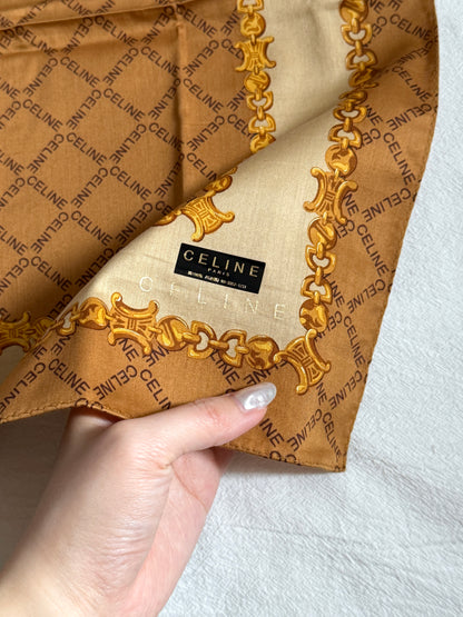 Vintage Celine scarfs gift box set of 3