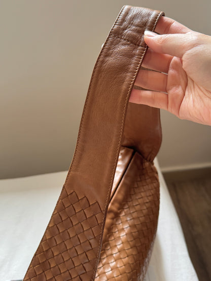 Vintage Bottega Veneta intrecciato double pocket bag🧸