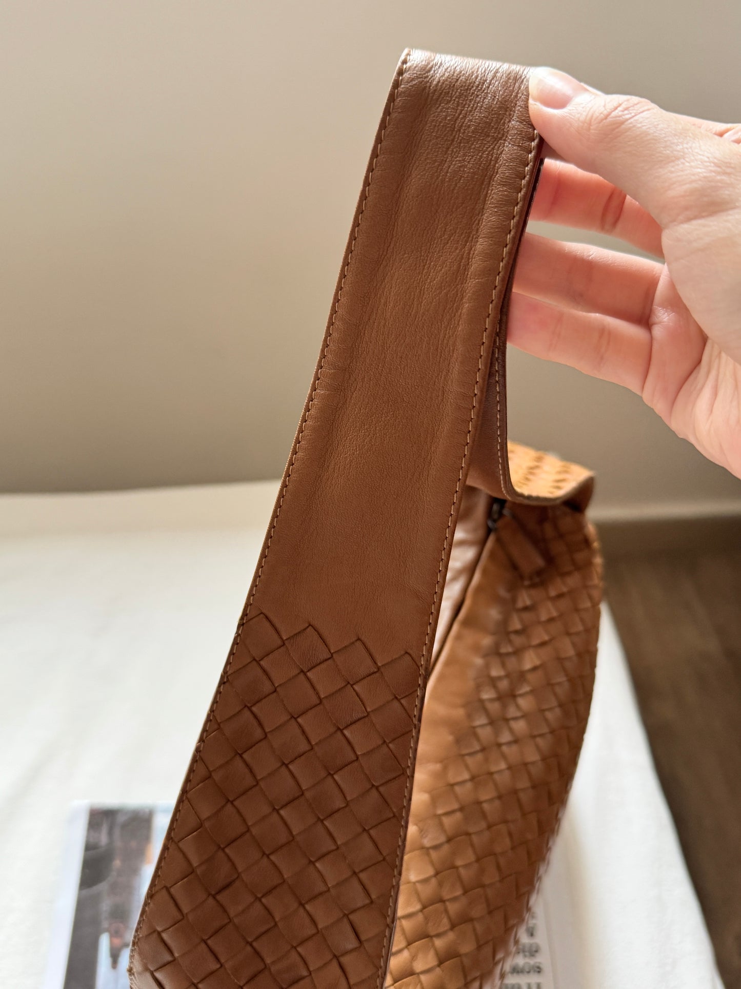 Vintage Bottega Veneta intrecciato double pocket bag🧸