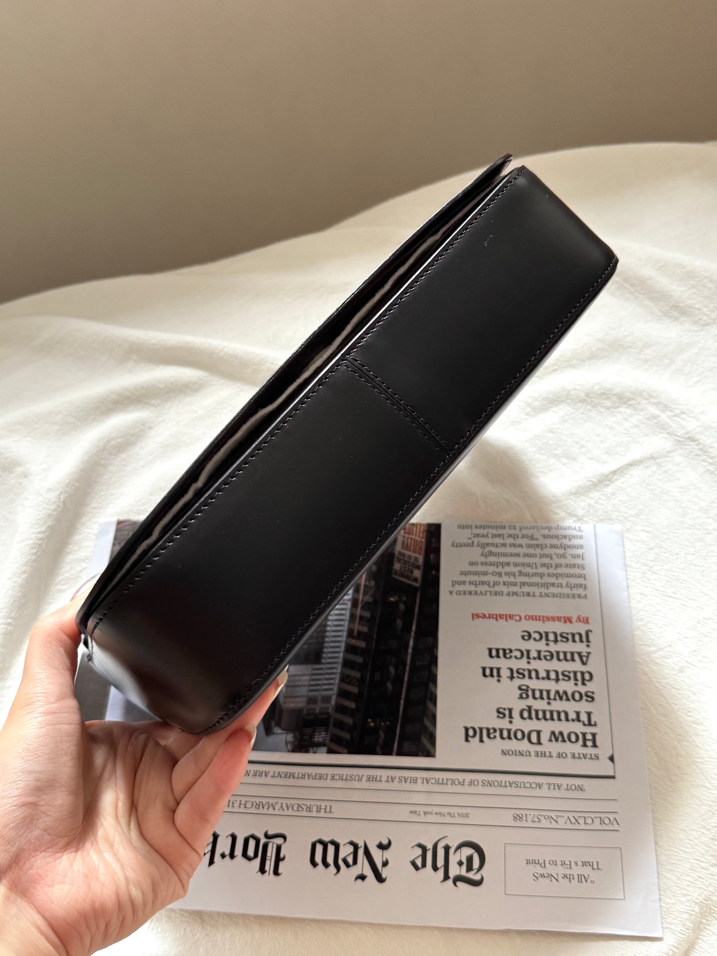 Vintage Cartier 黑銀豹頭shoulder box bag