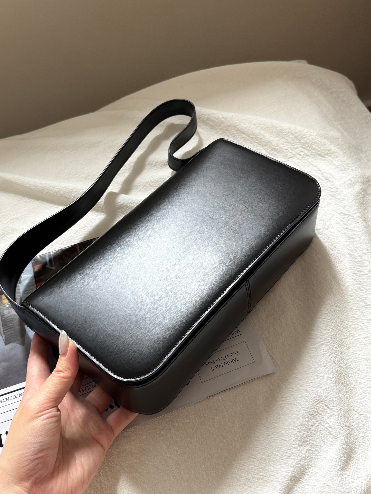 Vintage Cartier 黑銀豹頭shoulder box bag