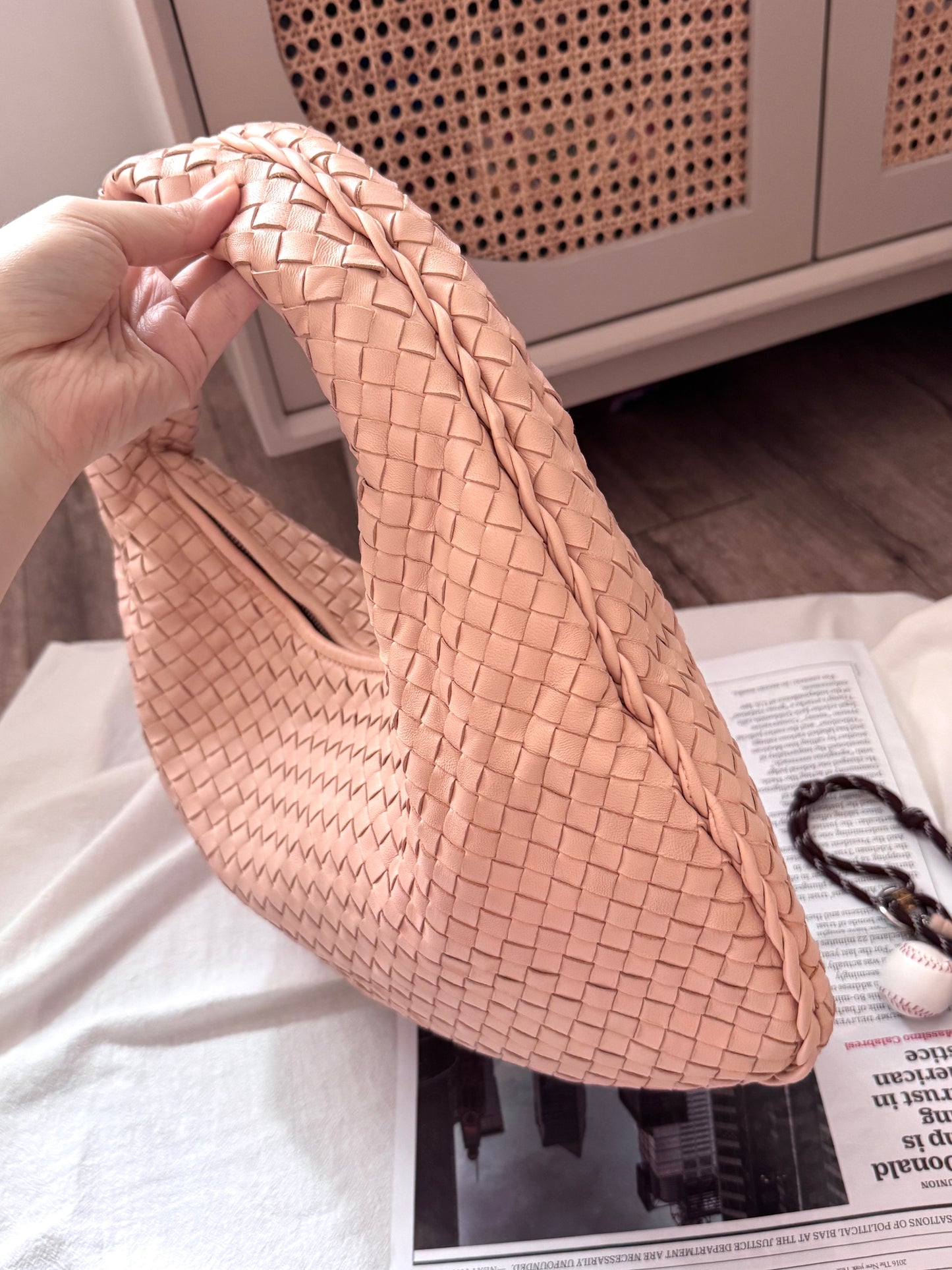 Vintage Bottega Veneta 櫻花粉hobo🌸