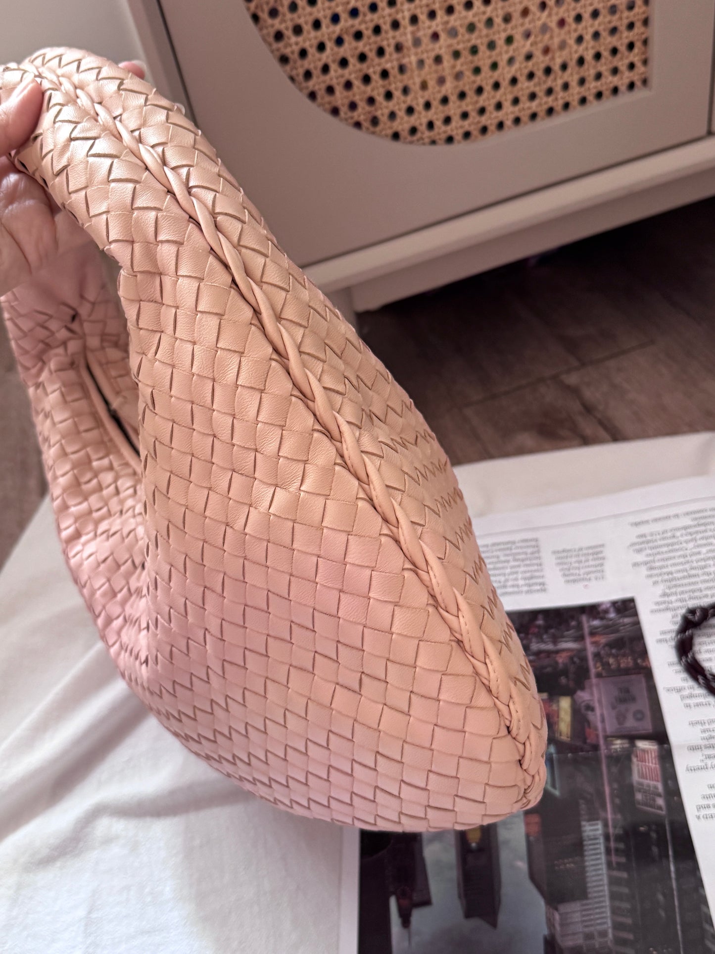 Vintage Bottega Veneta 櫻花粉hobo🌸