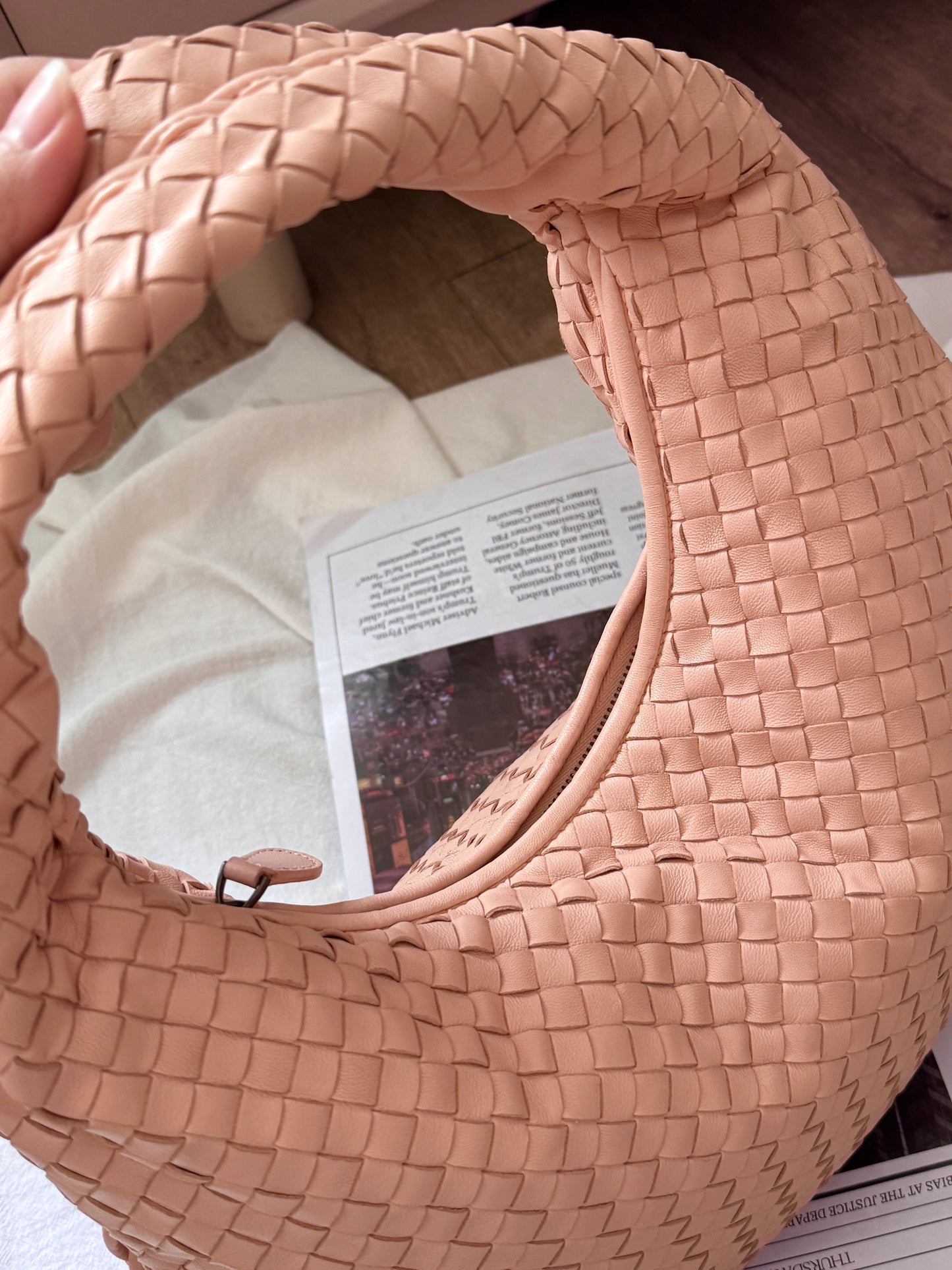 Vintage Bottega Veneta 櫻花粉hobo🌸