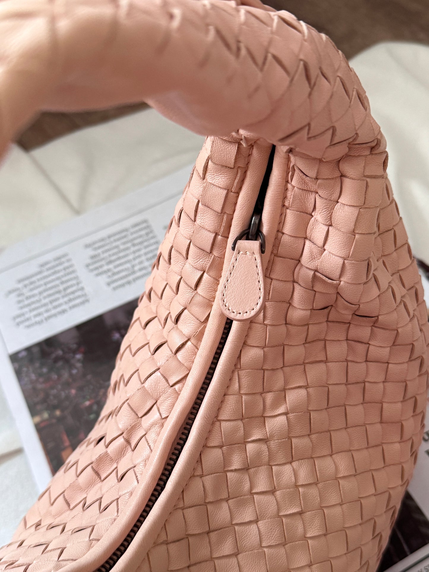 Vintage Bottega Veneta 櫻花粉hobo🌸