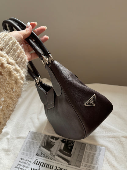 Vintage P r a d a機車hobo bag🏍️