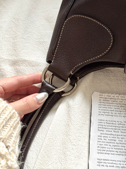 Vintage P r a d a機車hobo bag🏍️