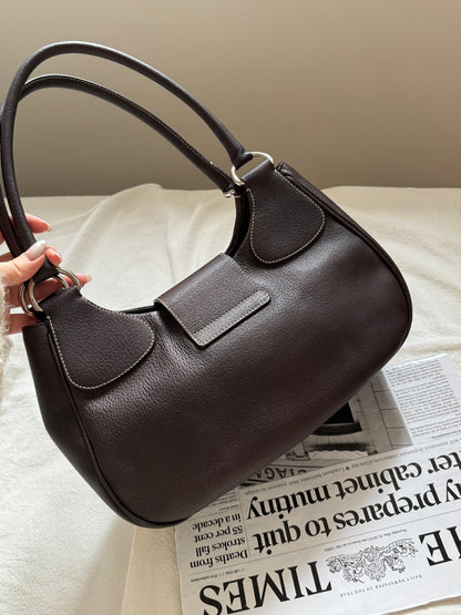 Vintage P r a d a機車hobo bag🏍️