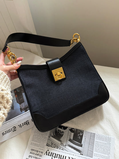 Vintage Celine 金環單肩hobo bag💫