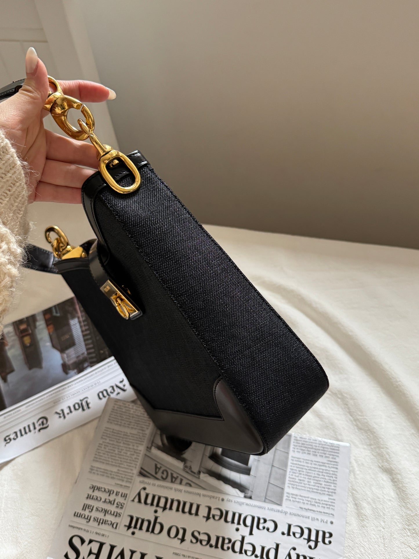 Vintage Celine 金環單肩hobo bag💫