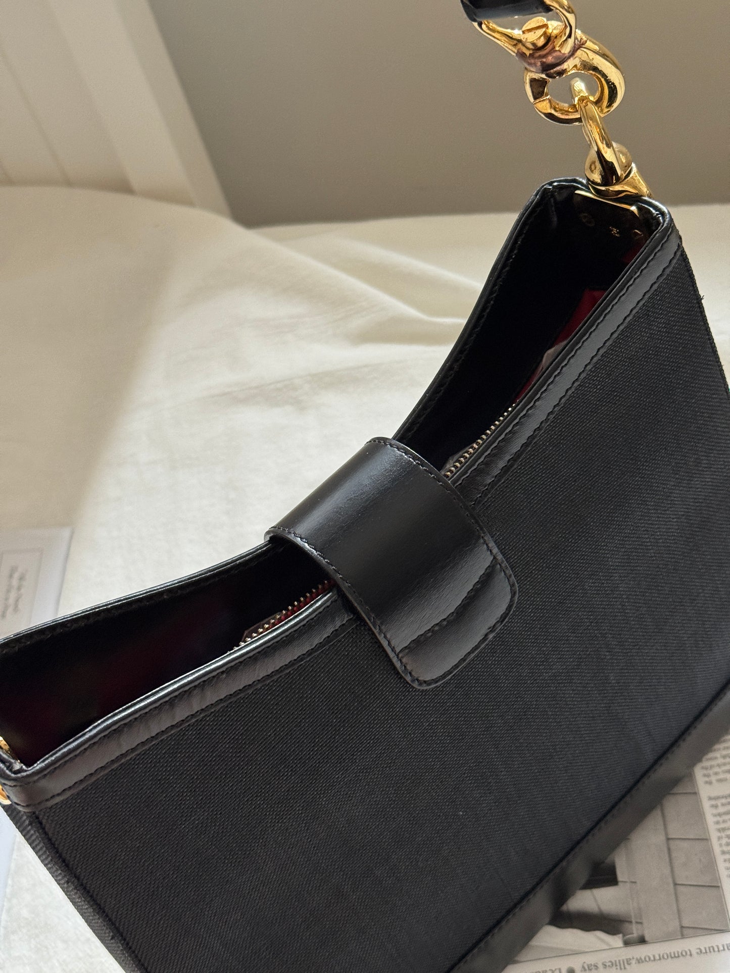 Vintage Celine 金環單肩hobo bag💫