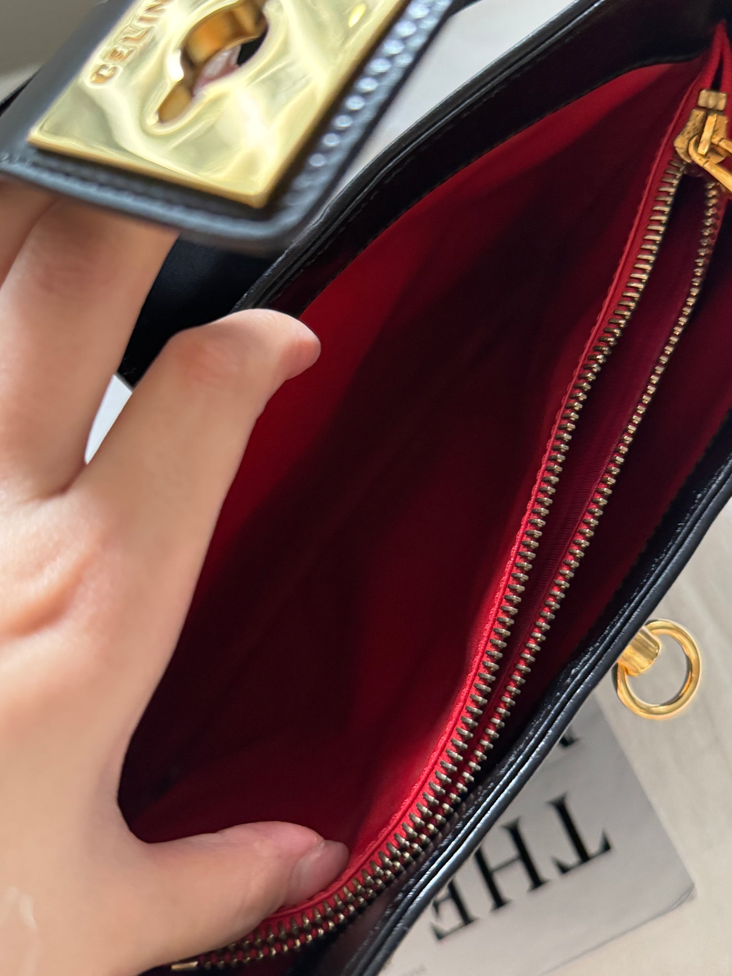 Vintage Celine 金環單肩hobo bag💫