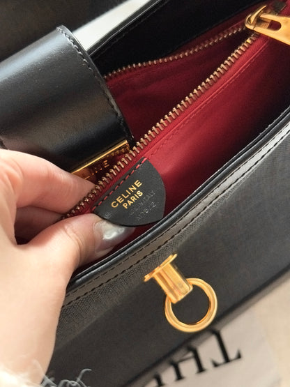 Vintage Celine 金環單肩hobo bag💫