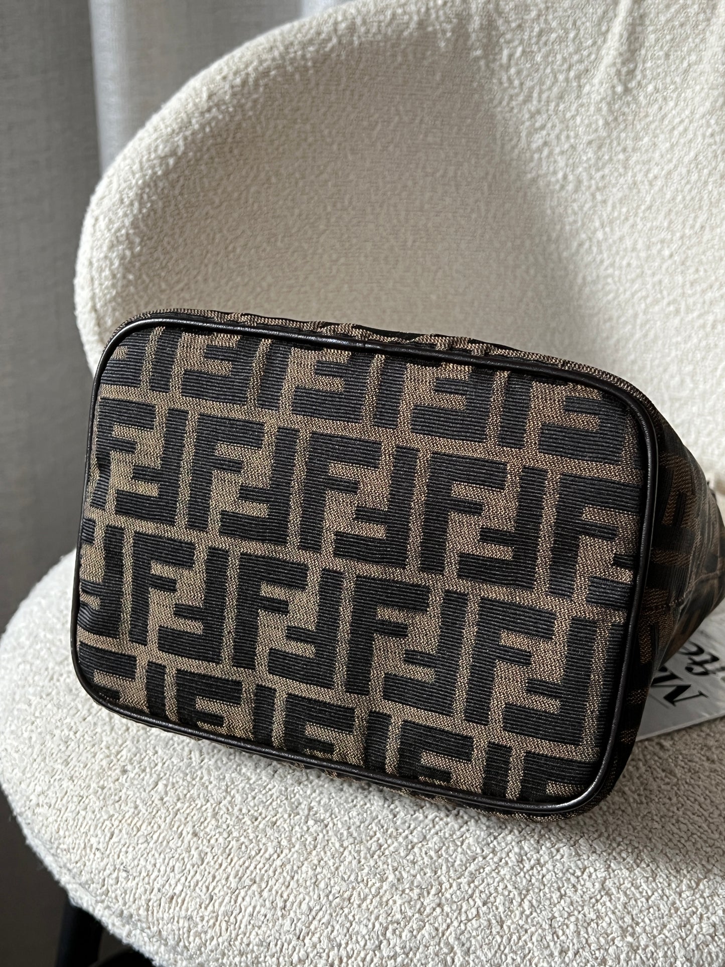 Vintage Fendi zucca薯條hobo bag