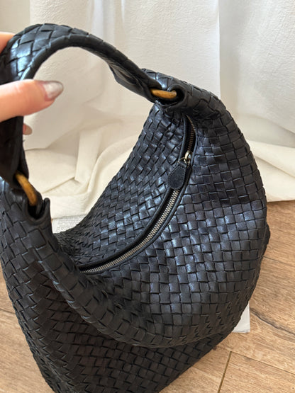 Vintage Bottega Veneta 黑金大hobo bag🎩
