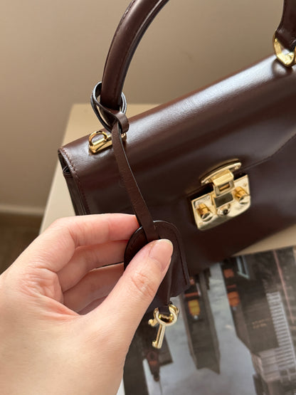 Vintage Gucci lady lock kelly 20☕️