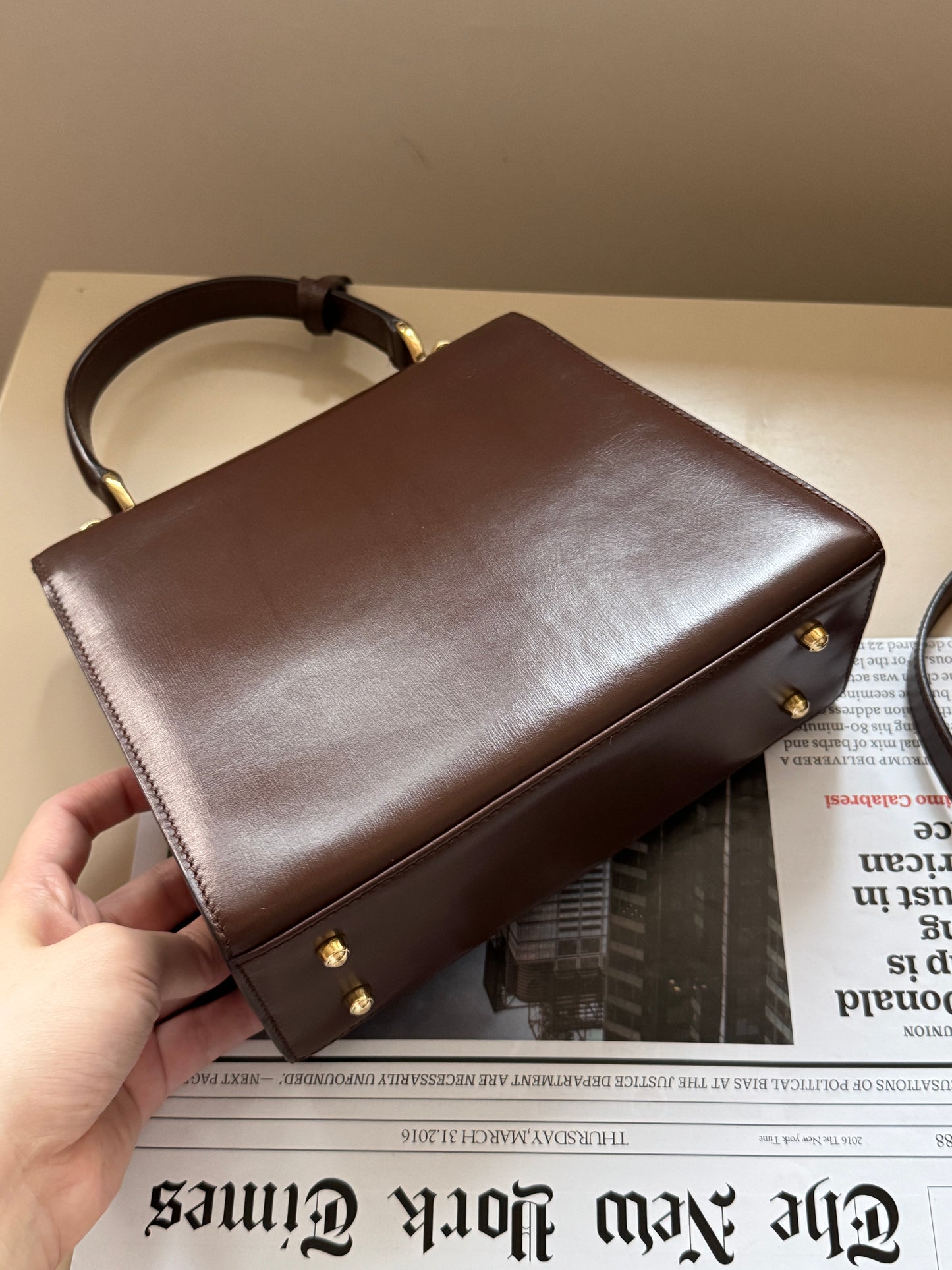 Vintage Gucci lady lock kelly 20☕️