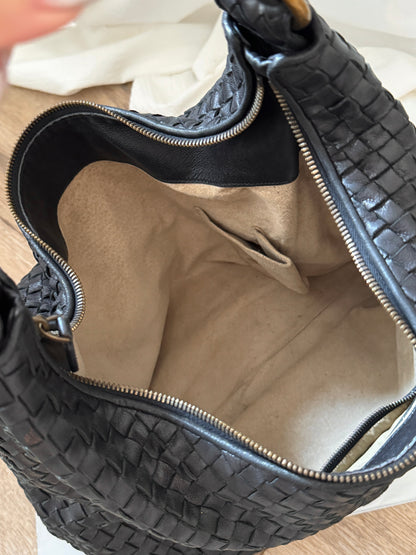 Vintage Bottega Veneta 黑金大hobo bag🎩