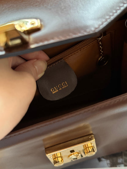Vintage Gucci lady lock kelly 20☕️
