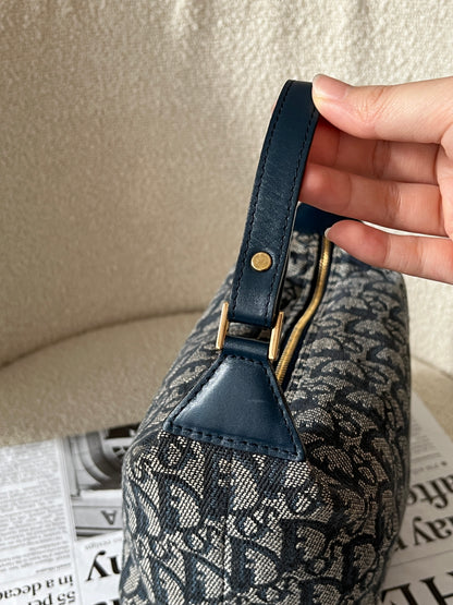 Vintage Dior navy trotter 飯盒包 box bag