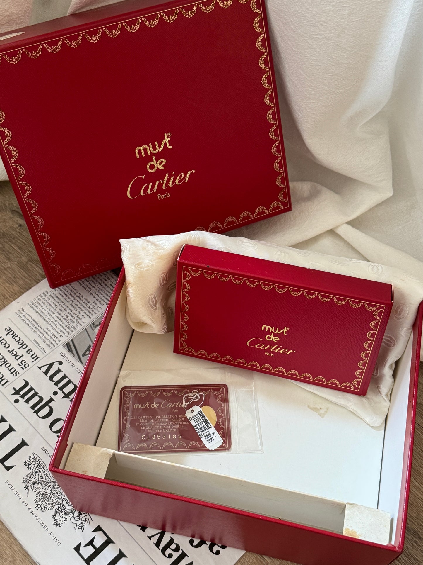 1995 Vintage Cartier黑金豹頭3-way🐆